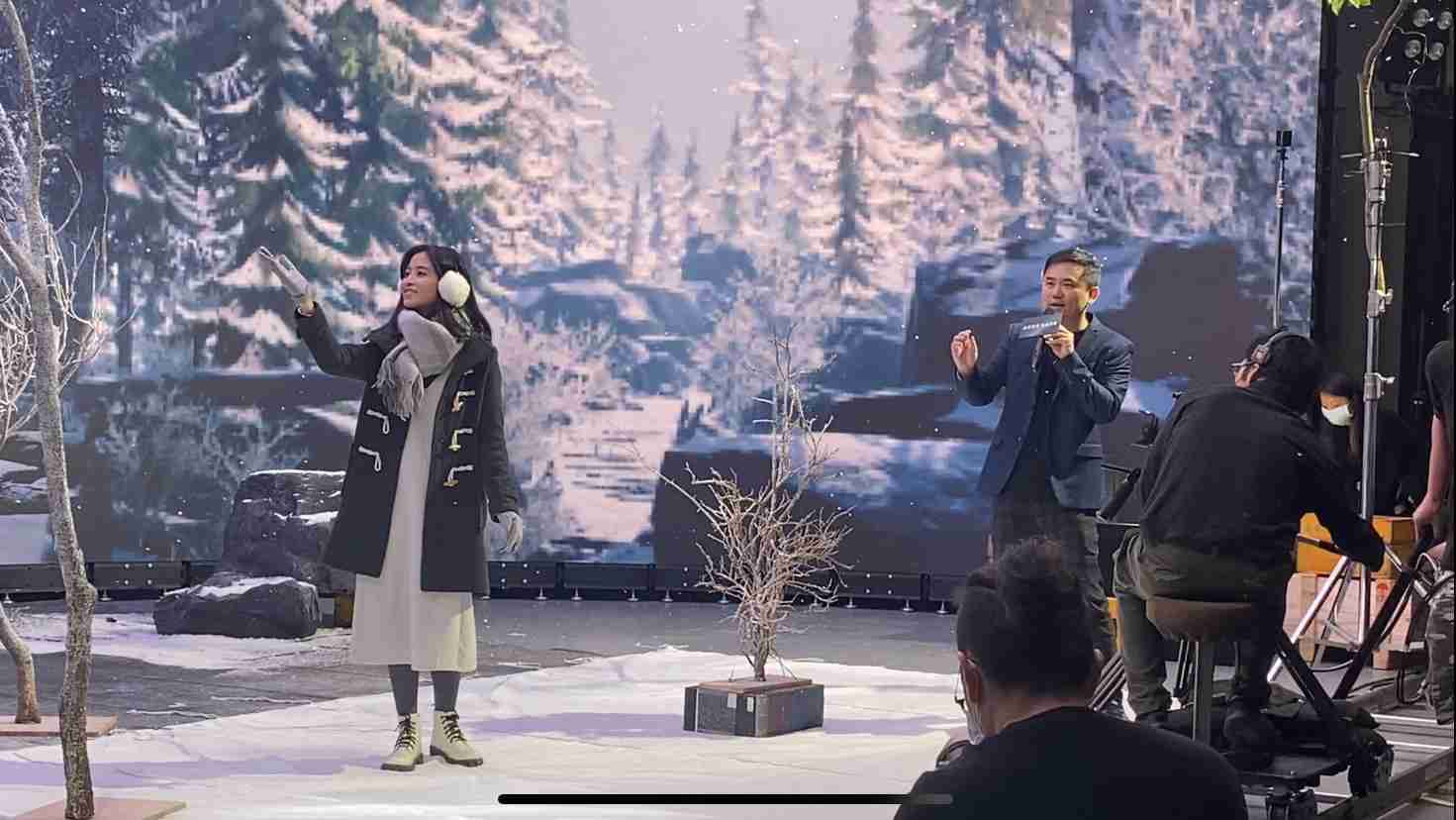 28国际以ALED先进显屏技术，，，与金马奖视觉特效团队“再现影像”携手合作打造LED虚拟摄影棚，，，提供沉浸式表演体验，，，并精简拍摄成本与时间