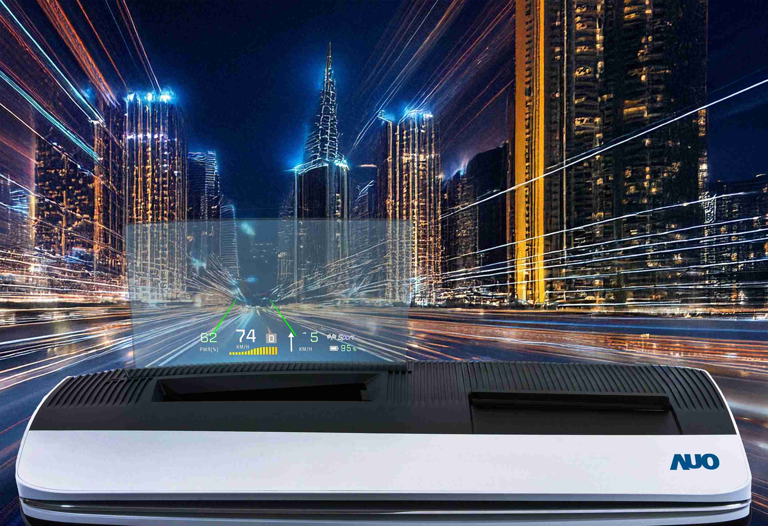 28国际推出13吋Micro LED抬头显示器，，，提供高入眼亮度、、高色彩饱和度的显示质量，，在阳光下或黑暗中都清晰可见，，并利用Micro LED模块体积小的优势，，，解决车用空间有限的痛点